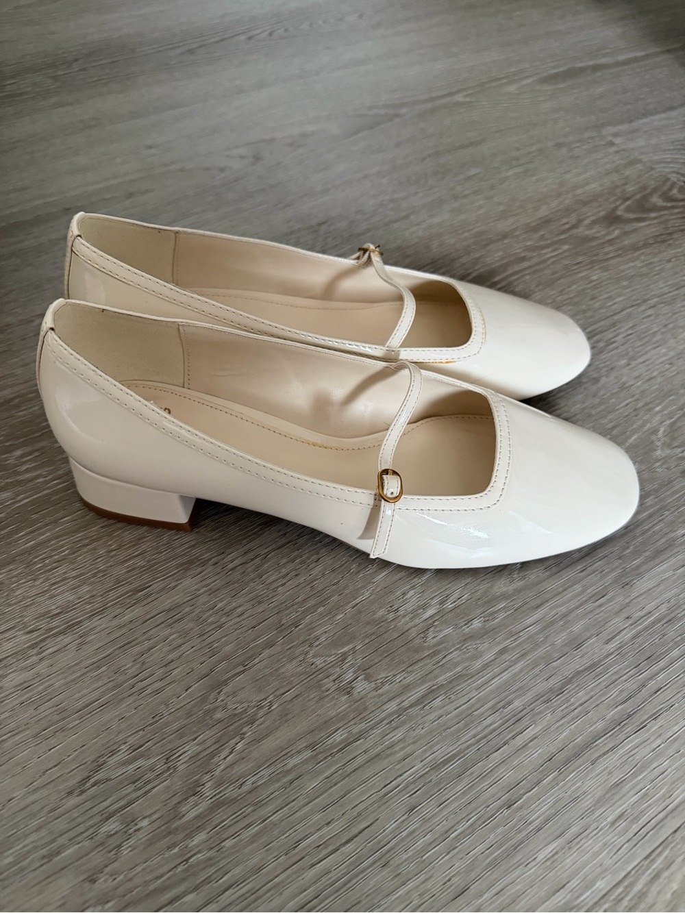 Mango Women’s Mary Jane in Beigh